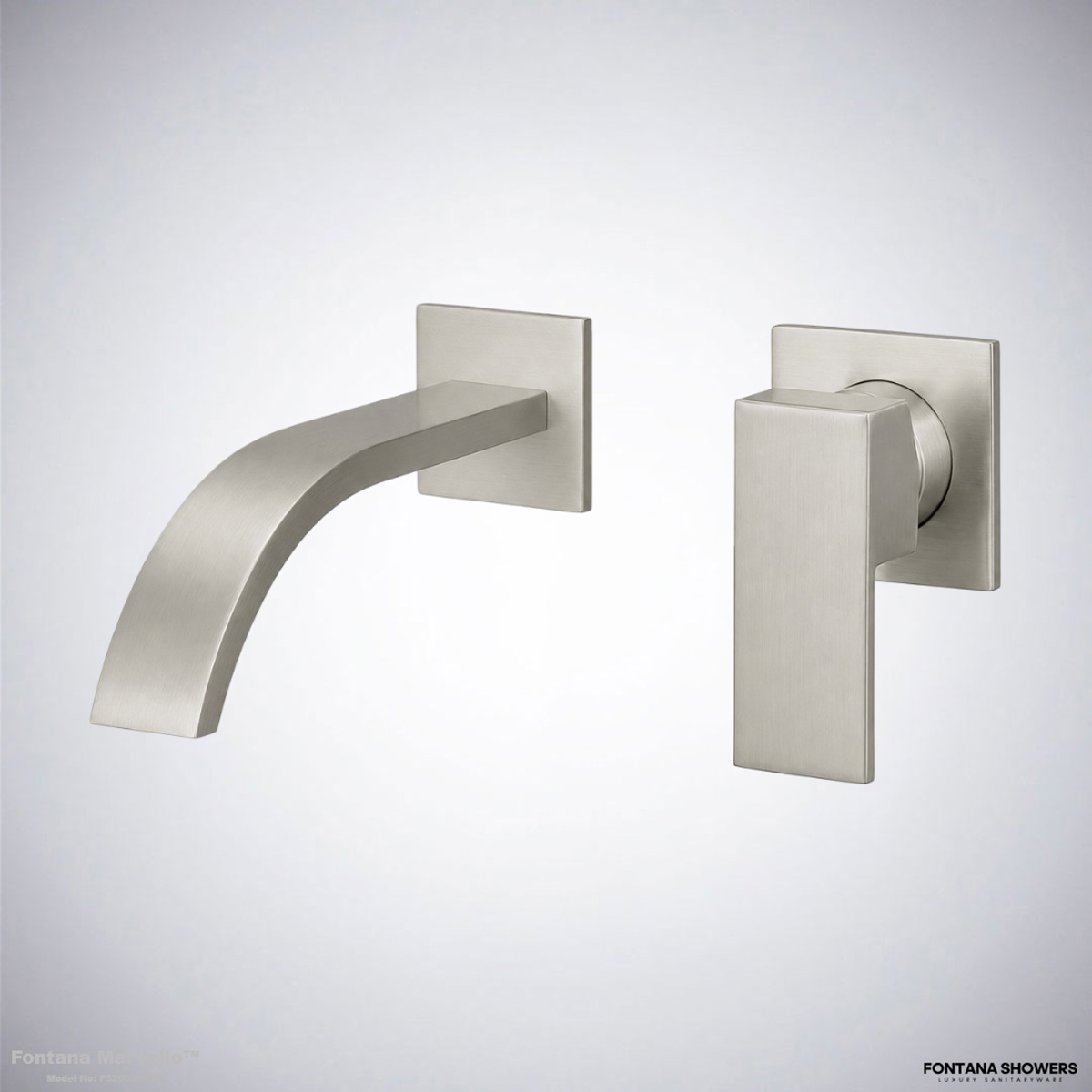 Fontana Marvello Basin Faucet in Brushed Nickel
